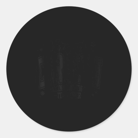 Christmas Crew Making Memories Together Matching F Ronde Sticker (Voorkant)