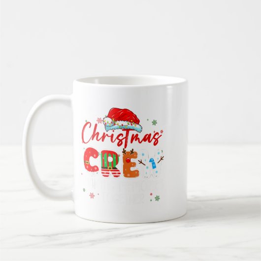 Christmas Crew Making Memories Together Xmas Light Koffiemok (Links)
