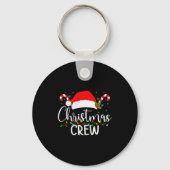 Christmas Crew Matching Family Group Holiday Xmas  Sleutelhanger (Voorkant)