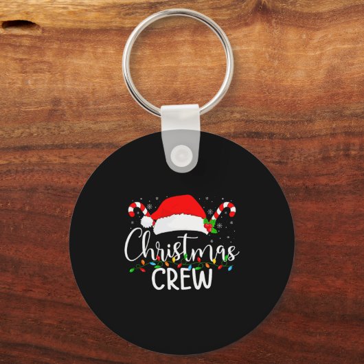 Christmas Crew Matching Family Group Holiday Xmas  Sleutelhanger (Voorkant)