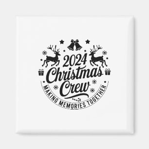 Christmas Crew Matching Family Reunion Graphic XMA Magneet