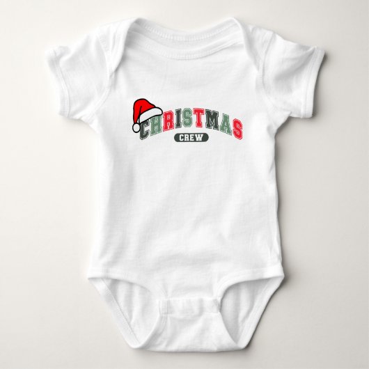 Christmas Crew Matching Family Romper (Voorkant)