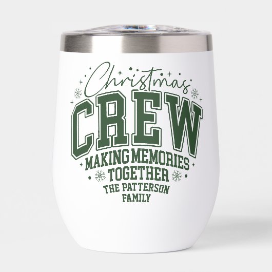 Christmas Crew Personalized Family Name (Voorkant)