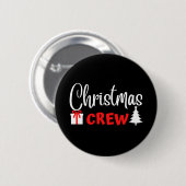 CHRISTMAS CREW RONDE BUTTON 5,7 CM (Voorkant /achterkant)
