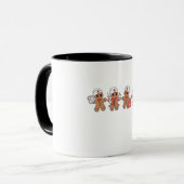 Christmas Crew Santa Gingerbread Nursing Squad Mok (Voorkant links)