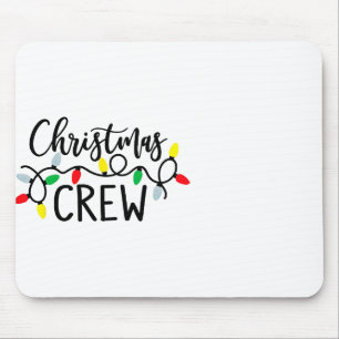 Christmas Crew Santa Lights Familie Pyjama Vakanti Muismat