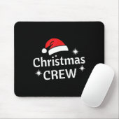 Christmas Crew Santa's Hat Merry Xmas  Muismat (Met muis)