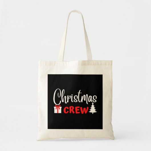 CHRISTMAS CREW TOTE BAG (Voorkant)