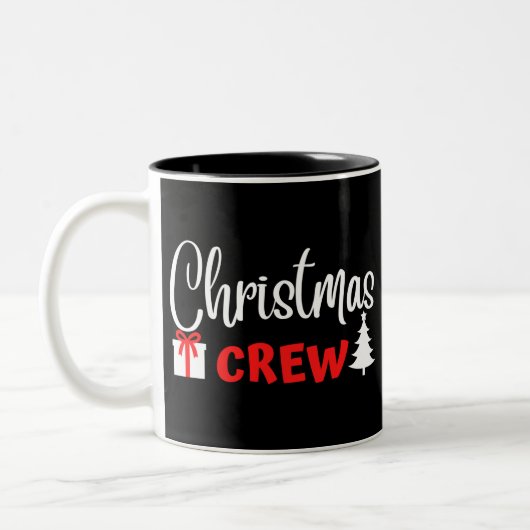 CHRISTMAS CREW TWEEKLEURIGE KOFFIEMOK (Links)