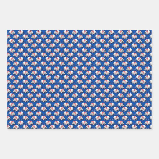 Christmas Critters  Inpakpapier Vel (Voorkant 3)