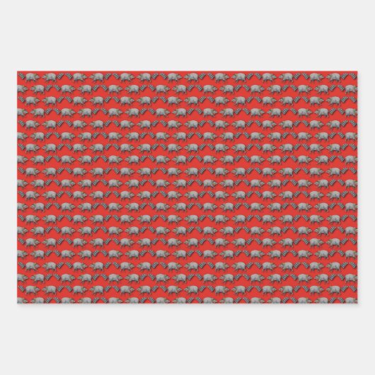 Christmas Critters  Inpakpapier Vel (Voorkant 2)