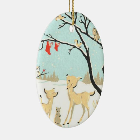 Christmas Critters Tree Ornament (Rechts)