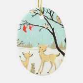 Christmas Critters Tree Ornament (Achterkant)