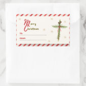 Christmas Cross Label (Tas)