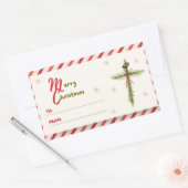 Christmas Cross Label (Envelop)