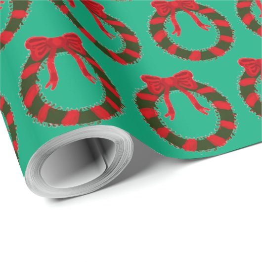 christmas crown cadeaupapier (Rol Hoek)