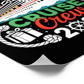 Christmas Cruise Crew 2025 Matching  Poster (Hoek)