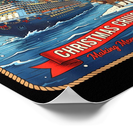 Christmas Cruise Group 2025 Making Memories Cruise Poster (Hoek)