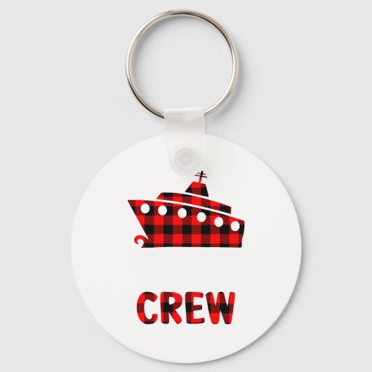 Christmas Cruisin Crew Cruise Matching Family Paja Sleutelhanger (Voorkant)