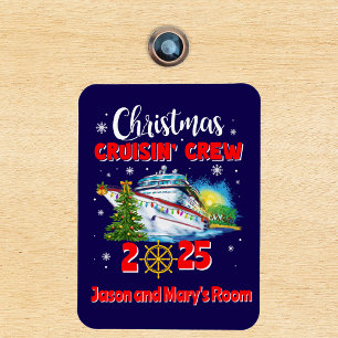 Christmas Cruising' Crew Custom Ship Magneet