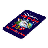 Christmas Cruising' Crew Custom Ship Magneet (Linkerzijde)