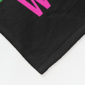 Christmas Crushing It Nutcracker - Funny Retro Ugl Fleece Deken (Hoek)