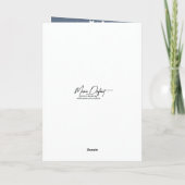 Christmas Crystal Snowflake Ornament Kaart (Achterkant)