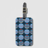 Christmas cup bagagelabel (Voorkant (verticaal))