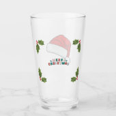 Christmas cup glas (Voorkant)