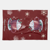 Christmas Cup of Hot Chocolate | Red Theedoek (Horizontaal)