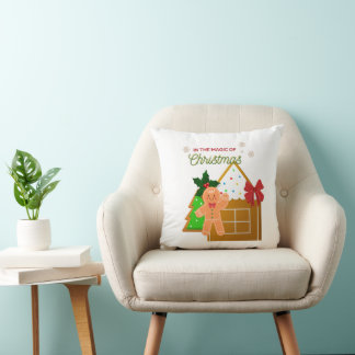 Christmas cushion, believe in Christmas magic Kussen