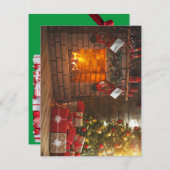 Christmas Custom Kaart Notitiekaartje (Voorkant / Achterkant)