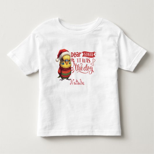 Christmas Cutie Chiclet Animal Art Kinder Shirts (Voorkant)