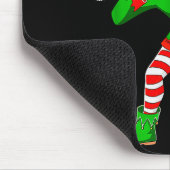 Christmas Dabbing Elf Santa Hat Boys Girls Kids Xm Muismat (Hoek)