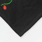 Christmas Dabbing Santa Elf Friends Boys Girls Men Fleece Deken (Hoek)