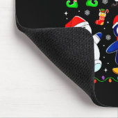 Christmas Dabbing Santa Elf Friends Boys Girls Men Muismat (Hoek)