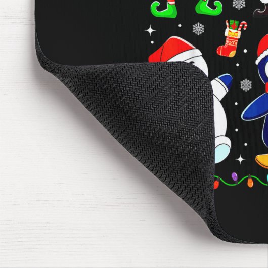 Christmas Dabbing Santa Elf Friends Boys Girls Men Muismat (Hoek)