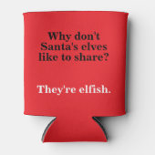 Christmas Dad Joke Design Blikjeskoeler (Voorkant)