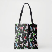 Christmas Dalmatian Tote Bag (Voorkant)