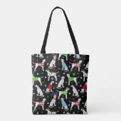 Christmas Dalmatian Tote Bag (Achterkant)
