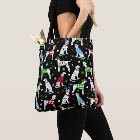 Christmas Dalmatian Tote Bag (Dichtbij)