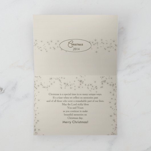 CHRISTMAS - Daughter &Family - MOOI UNIQUE Feestdagen Kaart (Binnen)