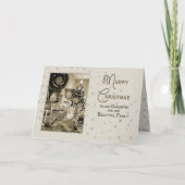 CHRISTMAS - Daughter &Family - MOOI UNIQUE Feestdagen Kaart (Voorkant)