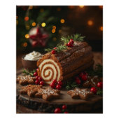 Christmas day dessert Poster (Voorkant)