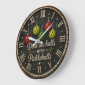 Christmas Deck the Halls with Pickleballs Grote Klok (Hoek)