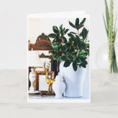 CHRISTMAS DECOR EN CHRISTMAS GREETTEREN IN ÉÉN KAART (Voorkant)