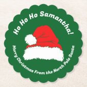 Christmas Decor Kartonnen Onderzetters (Voorkant)