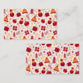 Christmas Decor  Visitekaartje (Voorkant / Achterkant)