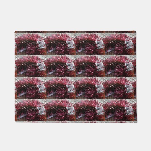 **CHRISTMAS-DECORATIES** DEURMAT (Voorkant)