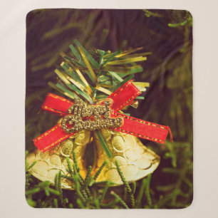 Christmas decoration with Christmas Tree backgroun Sherpa Deken